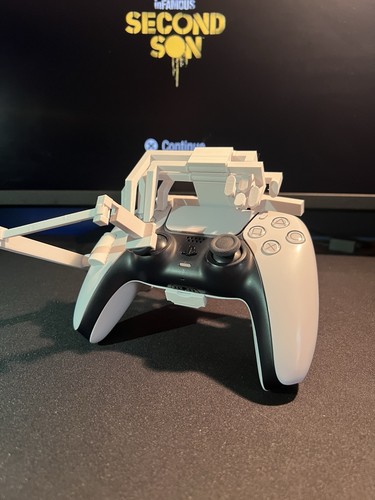 Controller ps5 con una - una, mano