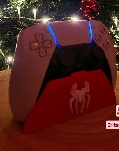 Porta joystick ps5 spiderman - joystick,