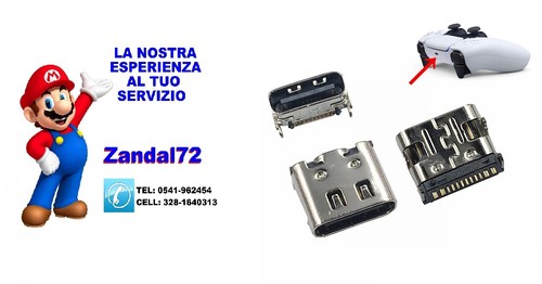 Porta presa usb type - presa,
